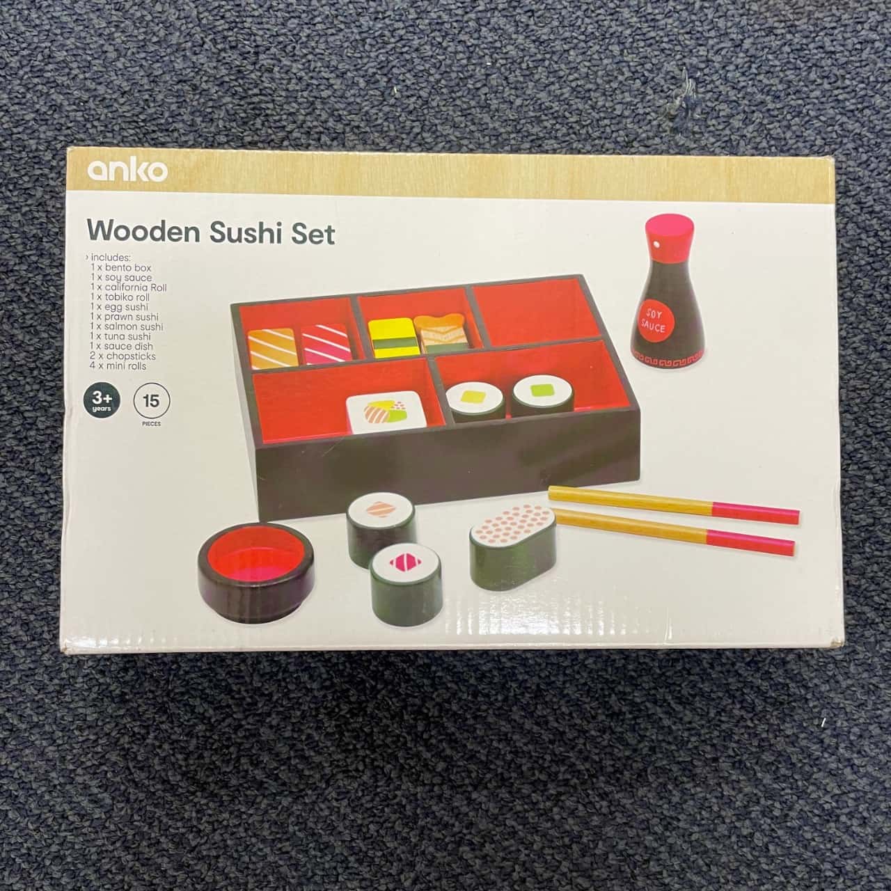 Wooden Sushi Play Set