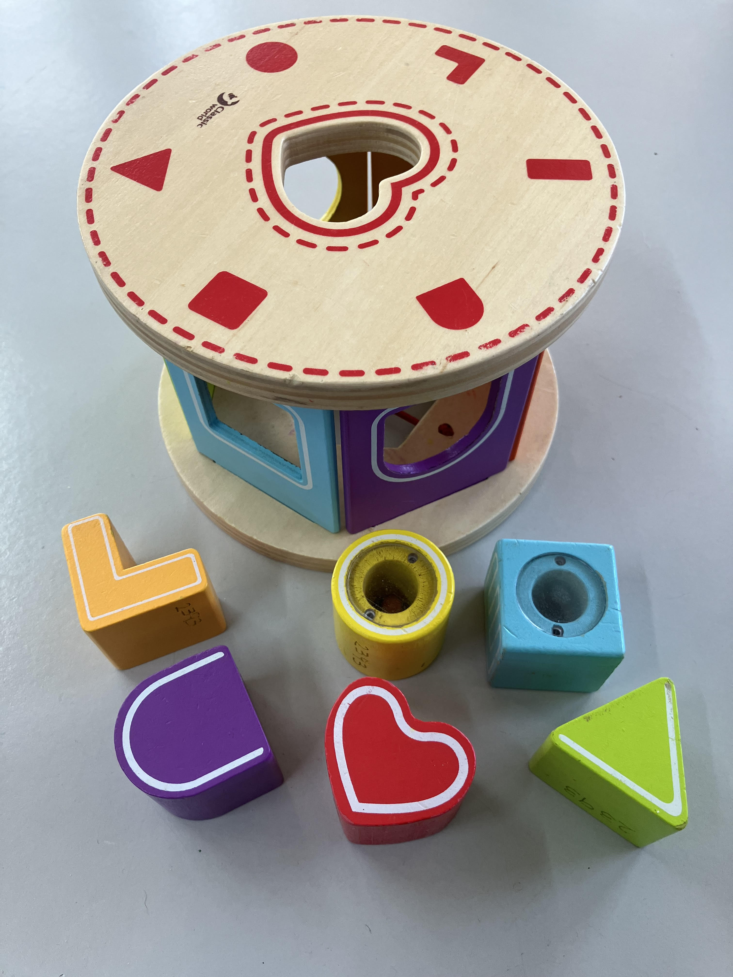 Classic World Love Shape Sorter